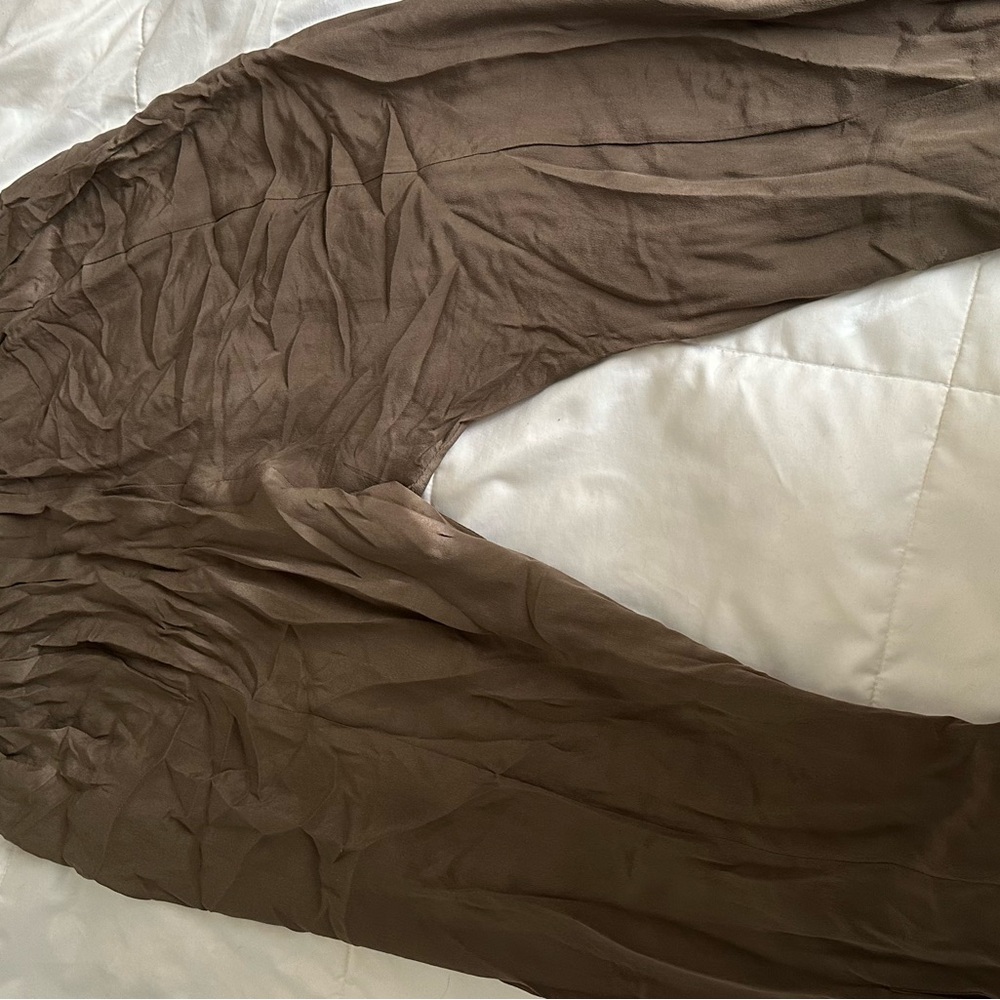 Chic Brown Harem Pants